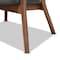 Baxton Studio Baron Mid-Century Modern Dark Grey Fabric Upholstered 2-Piece Wood Living Room Accent Chair Set Set of 2 188-11676-ZORO - alternate 5